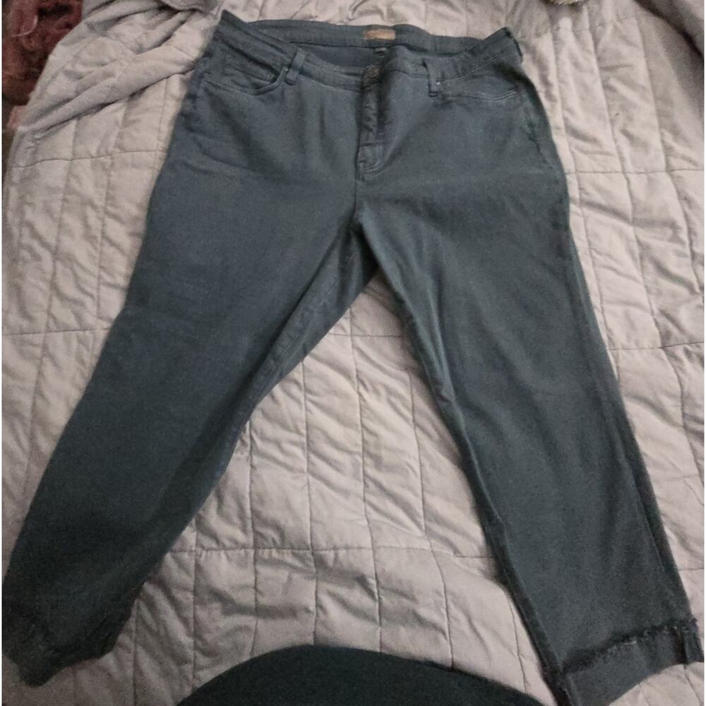 Kut From Kloth Dark Green Pants 20W